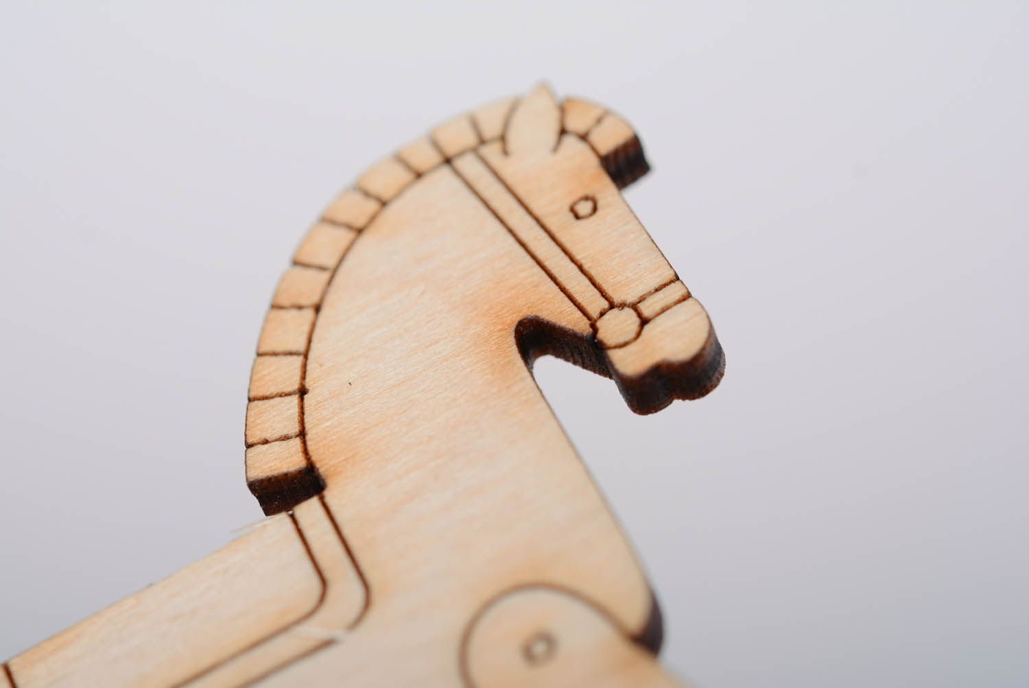 Magnet à décorer fait main en forme de cheval photo 5