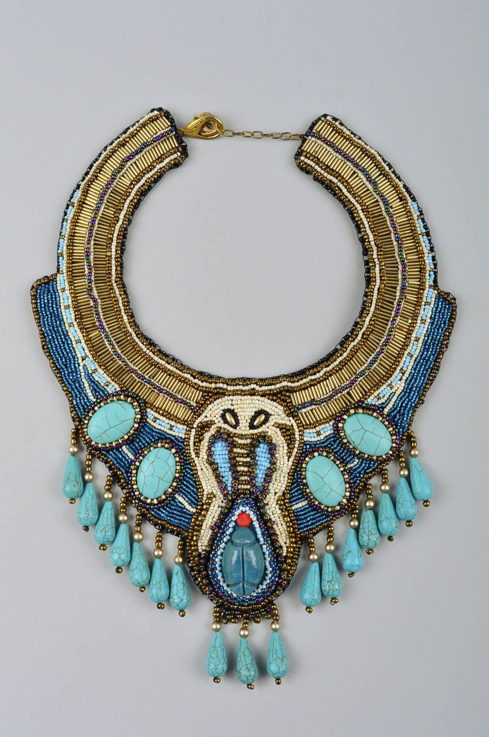 Great handmade jewelry beaded necklace plastic necklace handmade beaded jewelry  photo 2