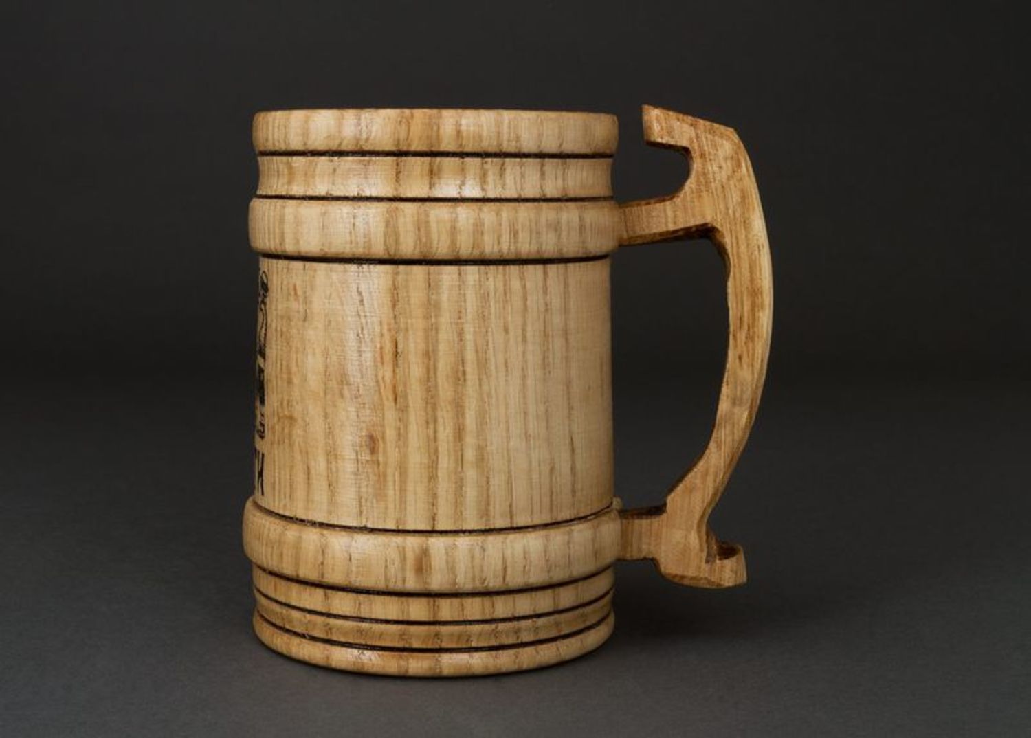 Wooden mug Carpathians photo 2