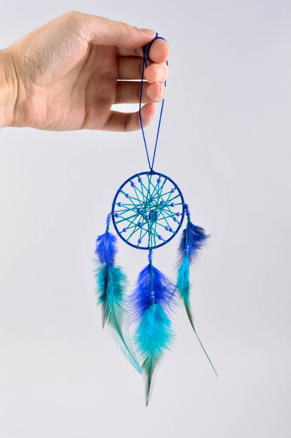 Woven dreamcatcher handmade dreamcatcher Indian talisman decorative use only photo 5
