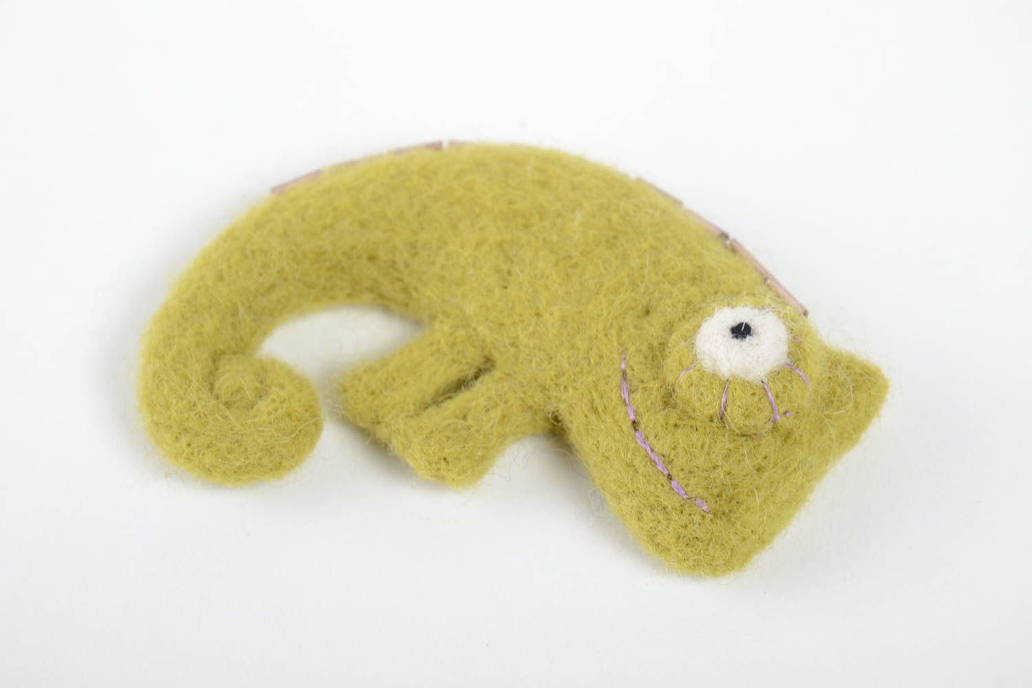 Muñeco hecho a mano de lana juguete para decorar la casa regalo para niños foto 3