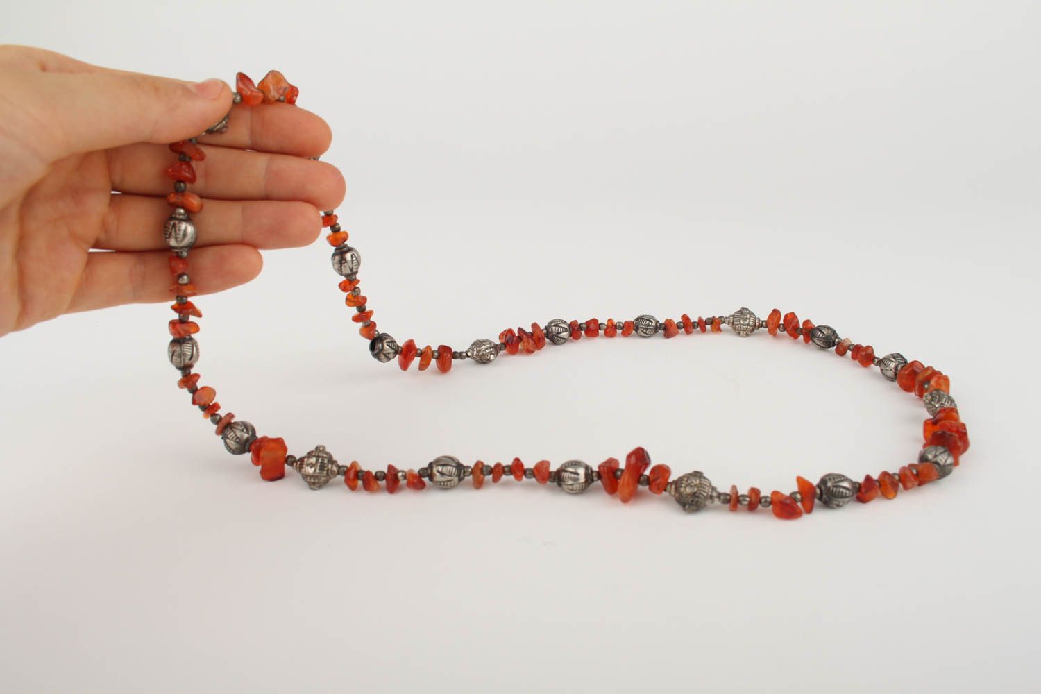 Schmuck handgemacht Halskette für Frauen Designer Schmuck grell stilvoll foto 5