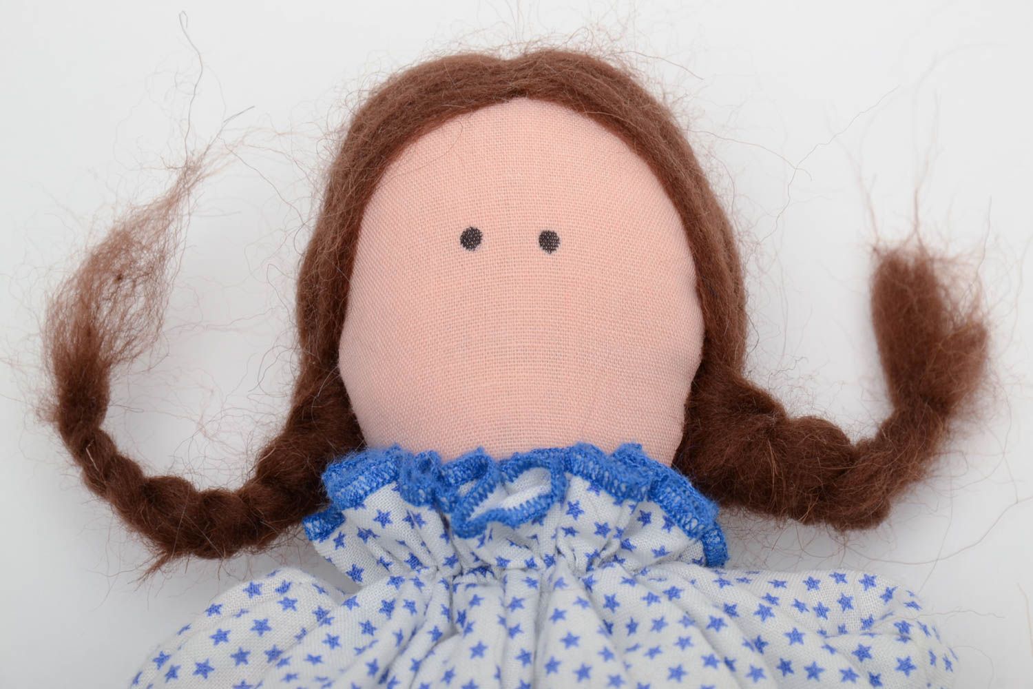 Дизайнерская кукла текстильная мягкая фото 3