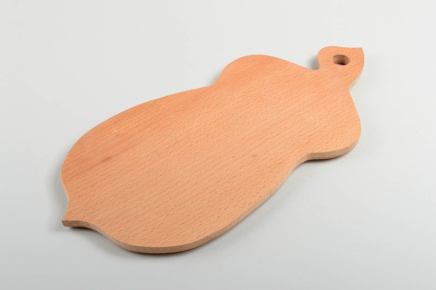Tabla de madera para cortar artesanal menaje de cocina pintado regalo original  foto 4