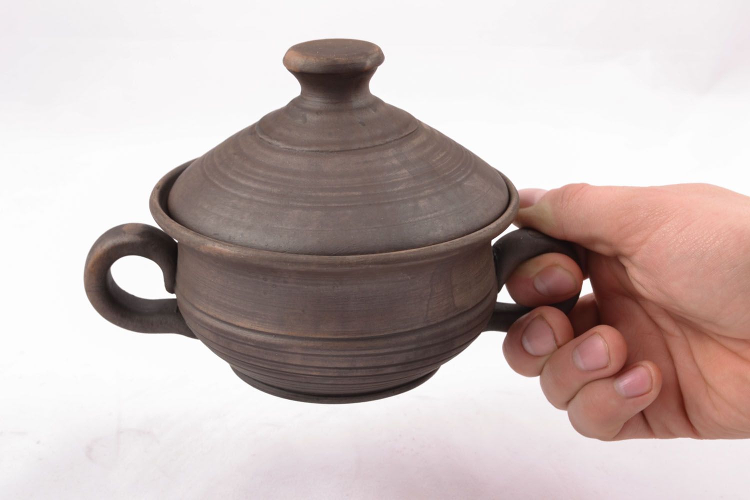 Ceramic bowl for broth photo 4