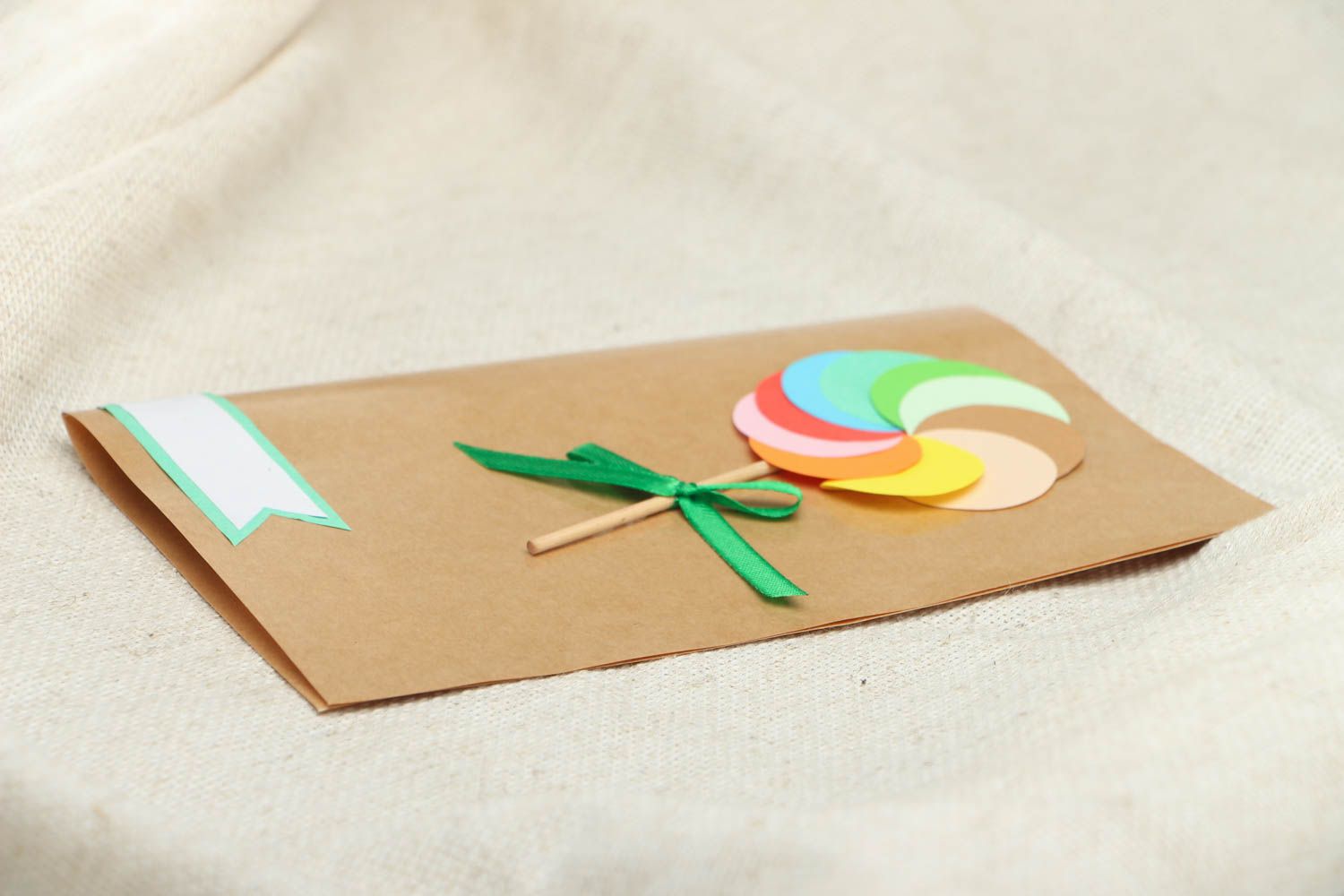 Handmade carton greeting card photo 3