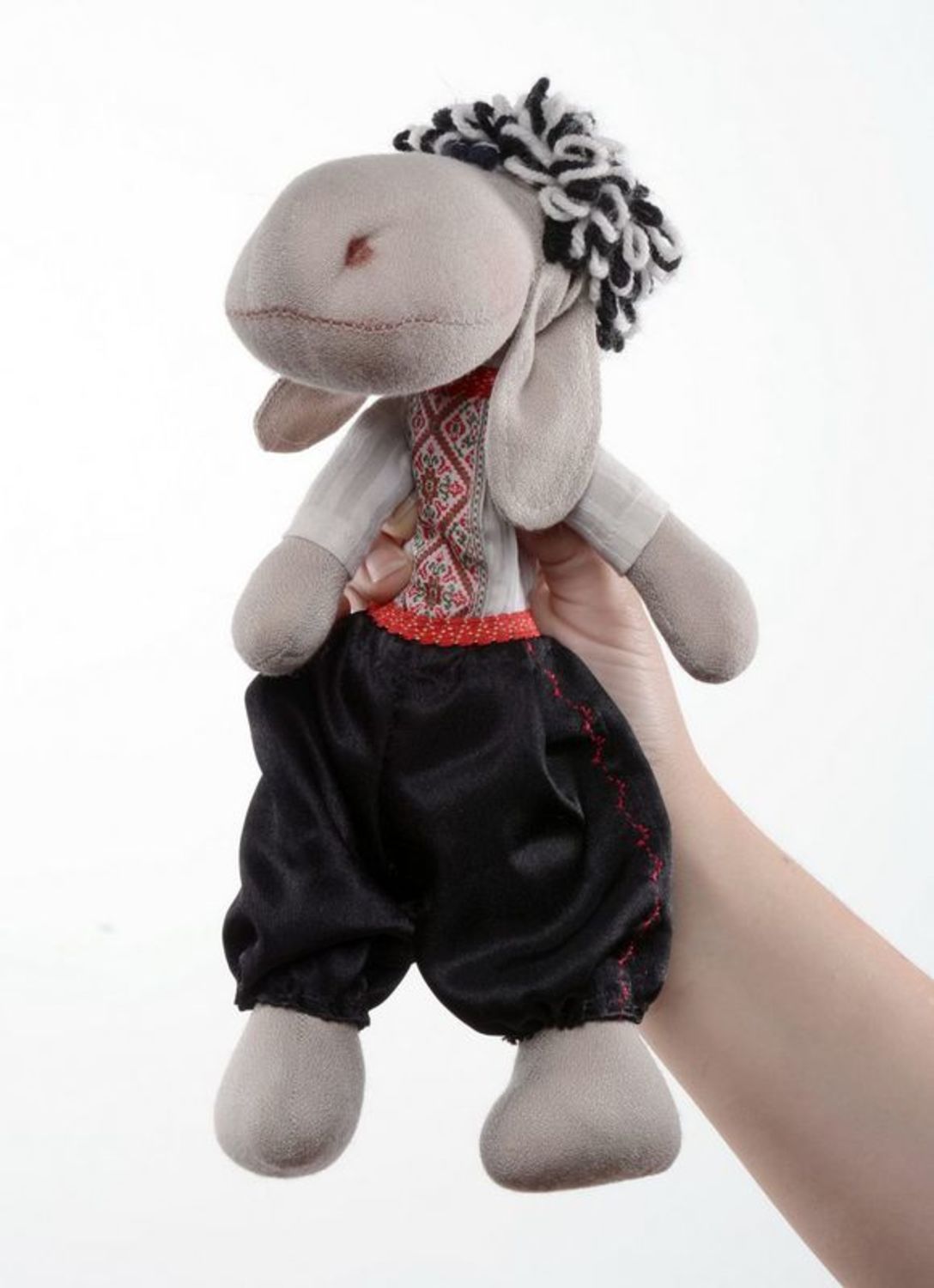 Soft toy Tilda doll Ukrainian lamb  photo 3