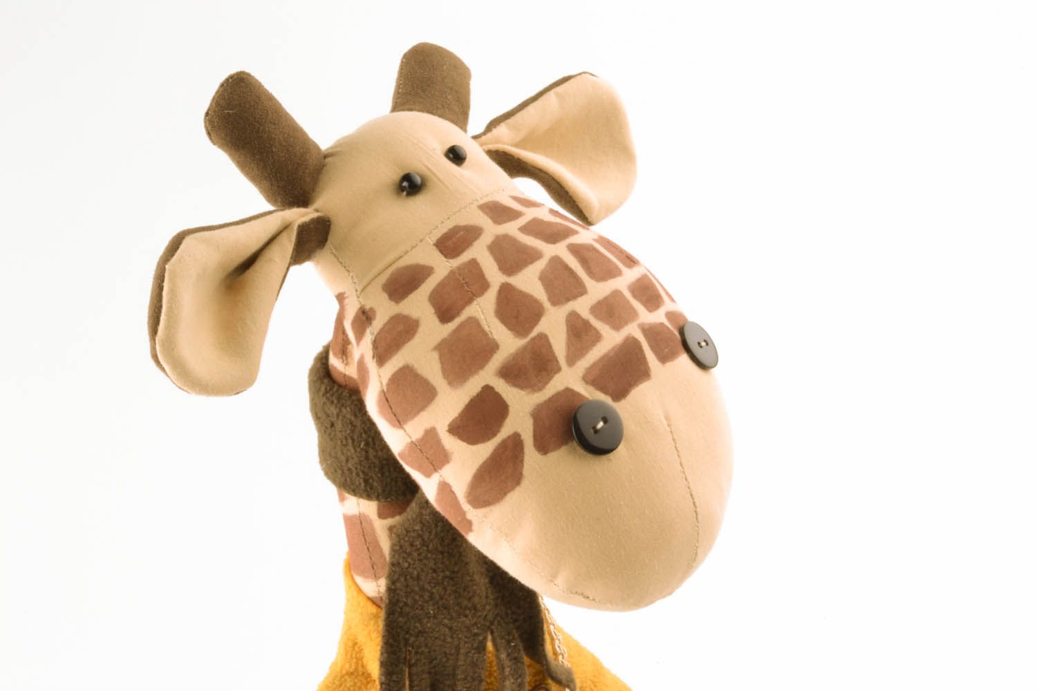 Homemade soft toy Giraffe photo 3