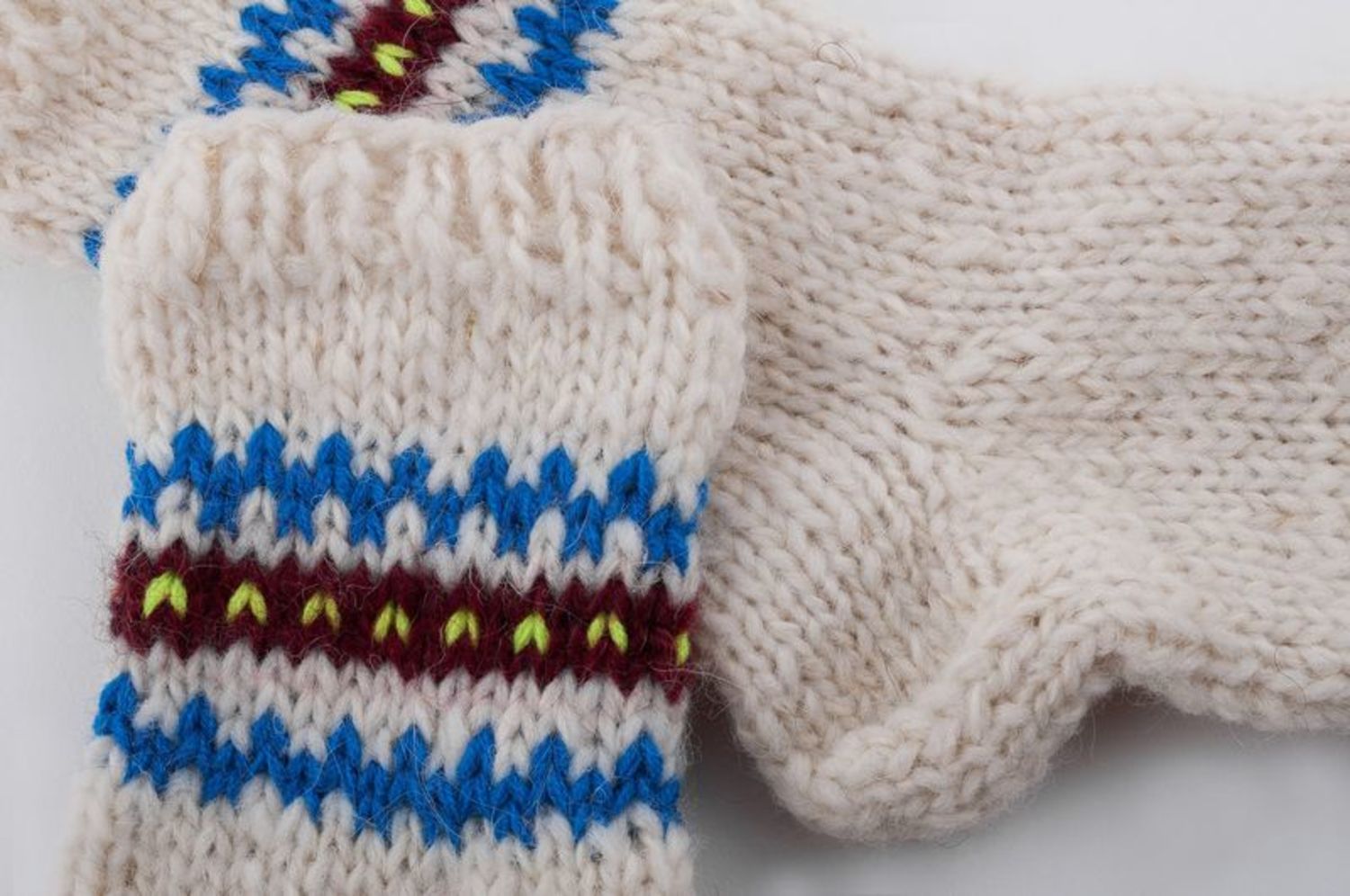 Women's knitted socks photo 3