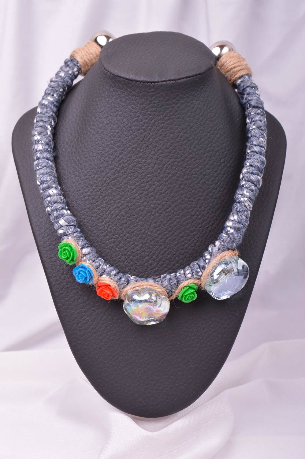 Handmade massive accessory stylish designer necklace elegant cute necklace photo 1