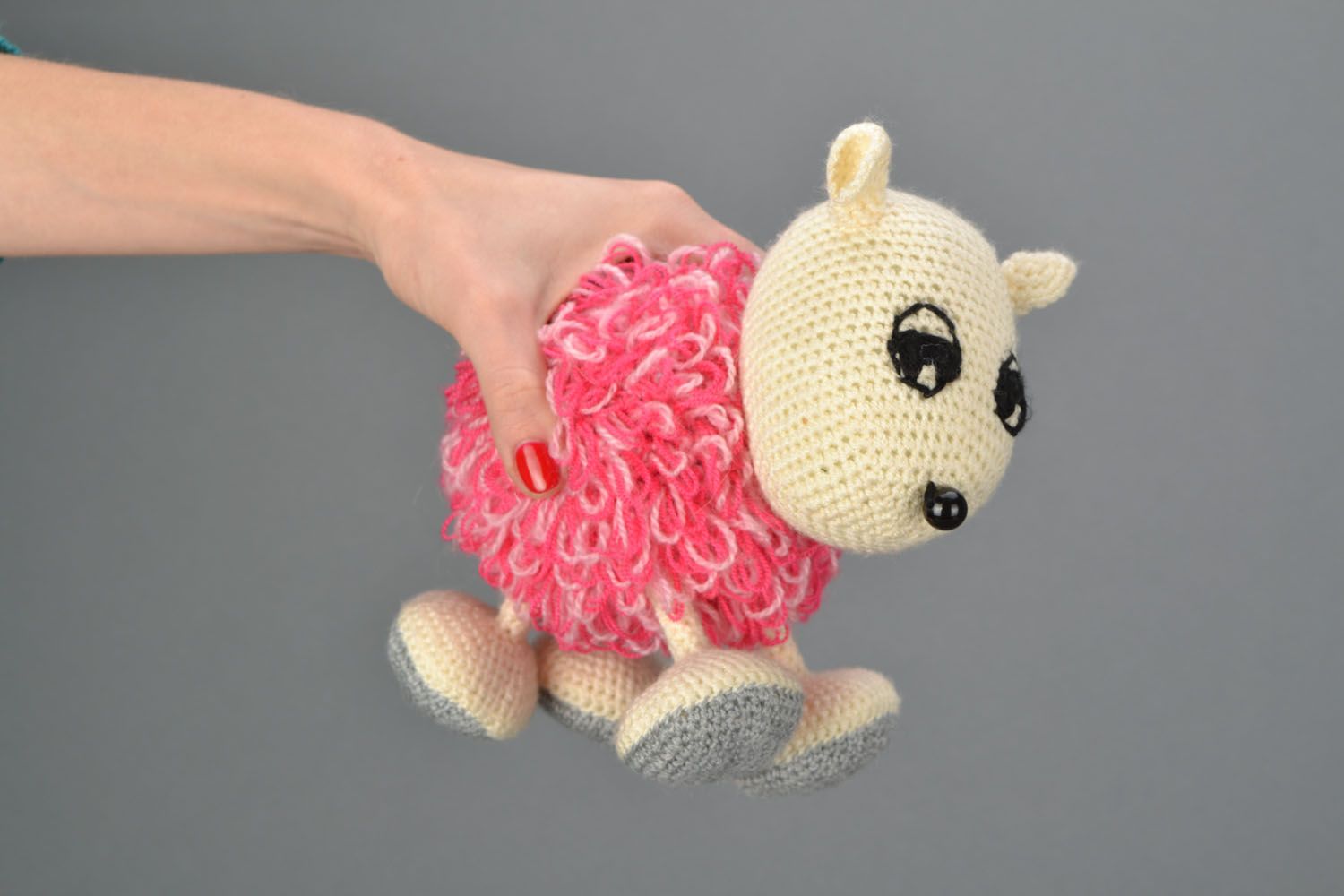 Crochet soft toy Sheep photo 2