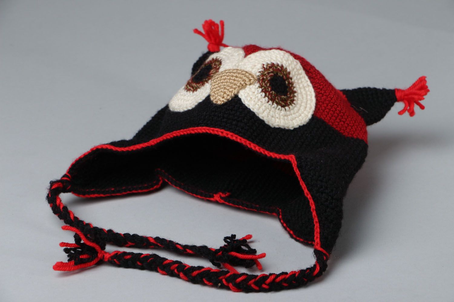 Crochet owl-hat photo 3