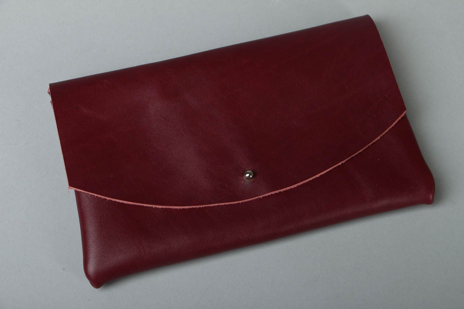 Leather clutch photo 1