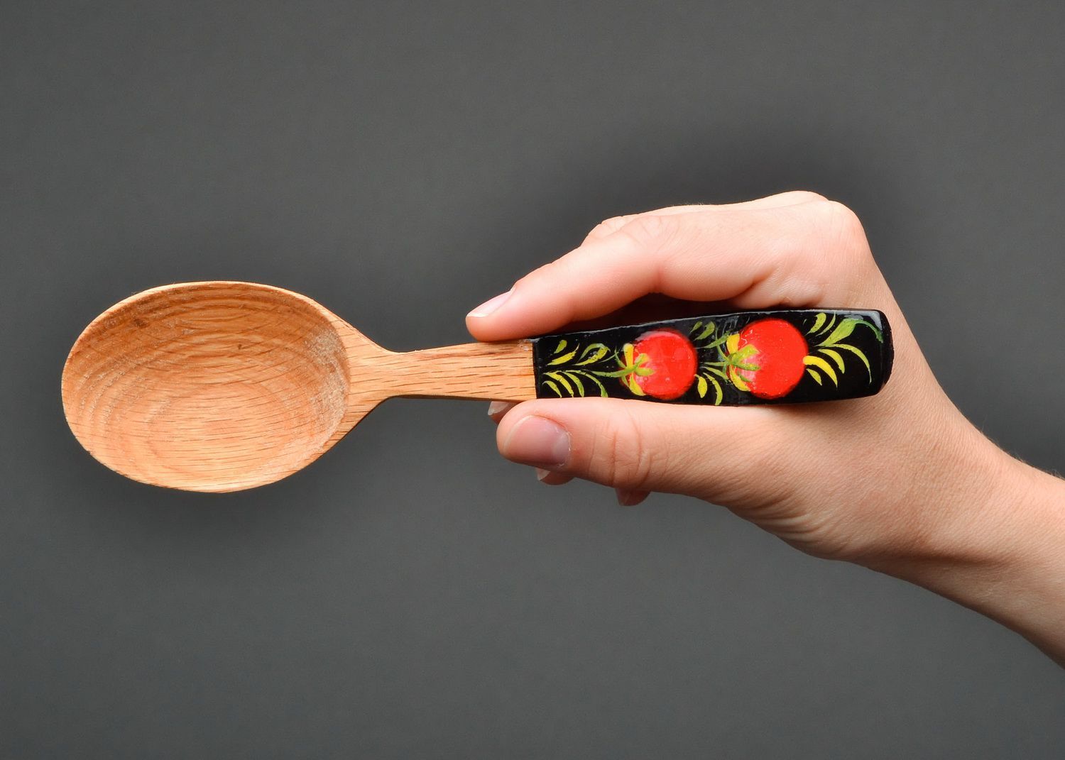 Painted tablespoon photo 5