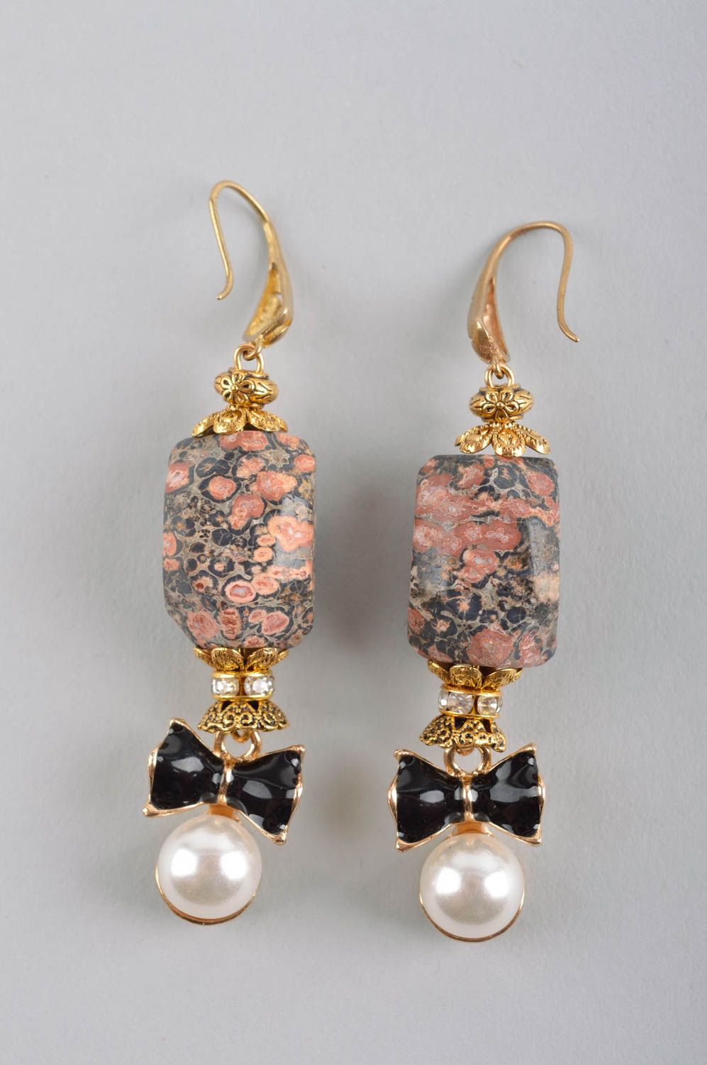 Gemstone earrings handmade jewellery designer earrings best gifts for women photo 2