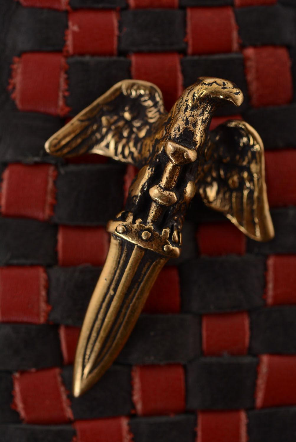 Bronze pendant Roman Sword photo 5