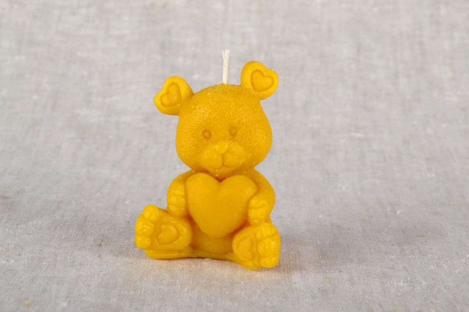 Декоративная свечка Влюбленный медвежонок фото 1