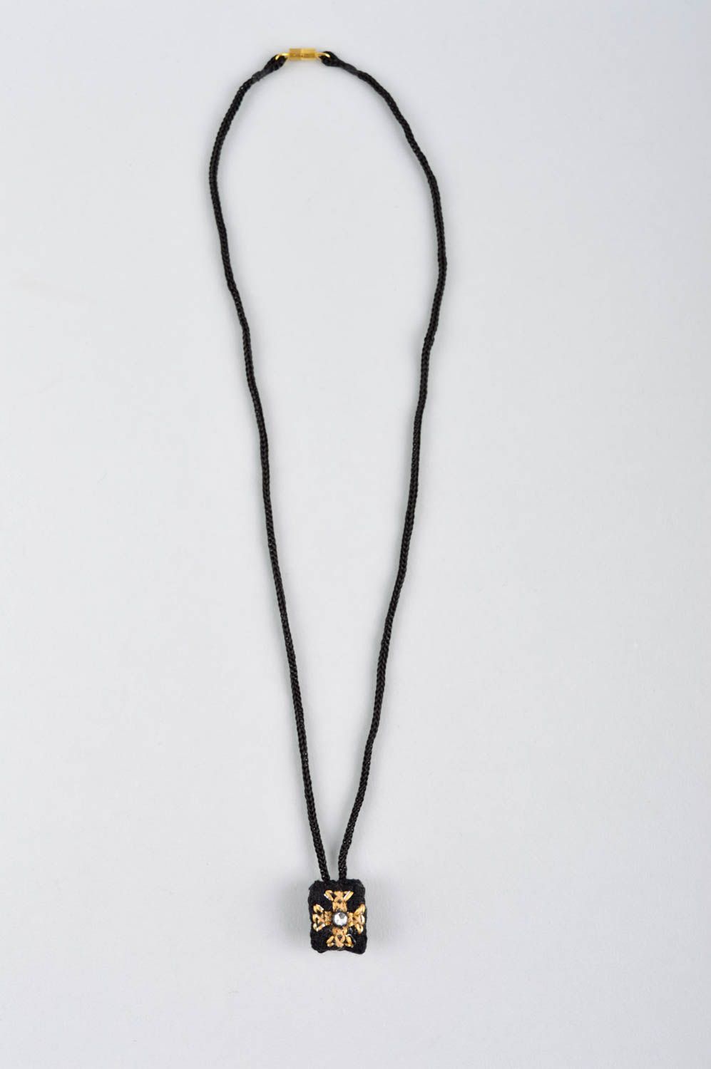 Handmade stylish pendant unusual beautiful jewelry designer accessories photo 5