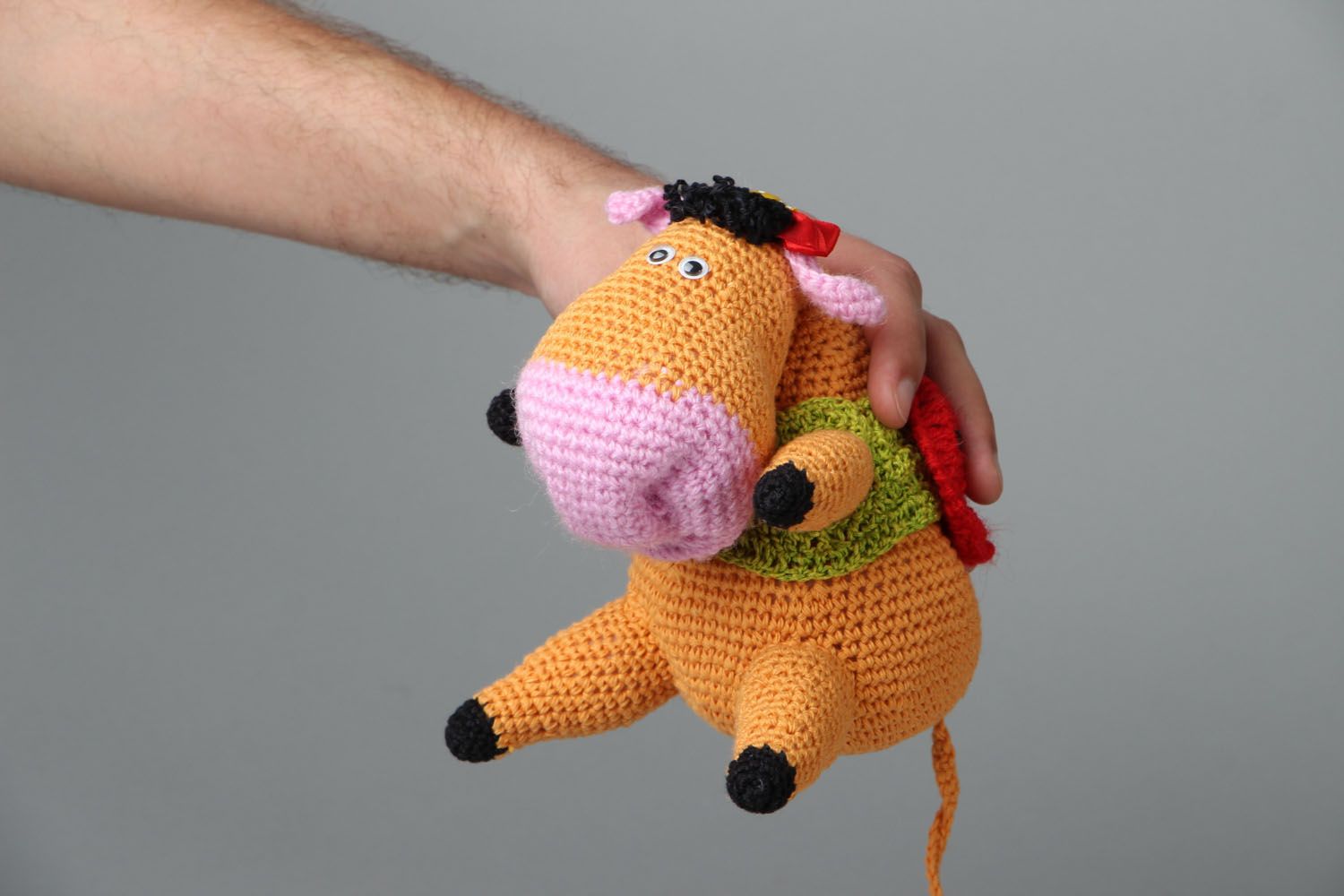 Soft crocheted toy photo 4