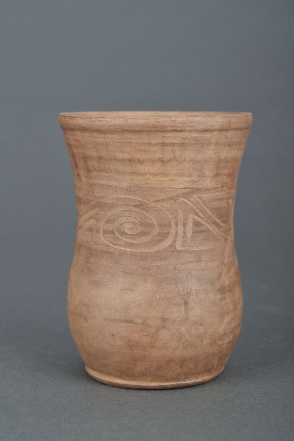 Bicchiere in ceramica fatto a mano tazza in ceramica prodotto di argilla
 foto 3