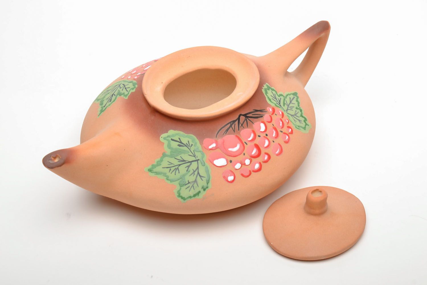 Homemade ceramic teapot photo 4