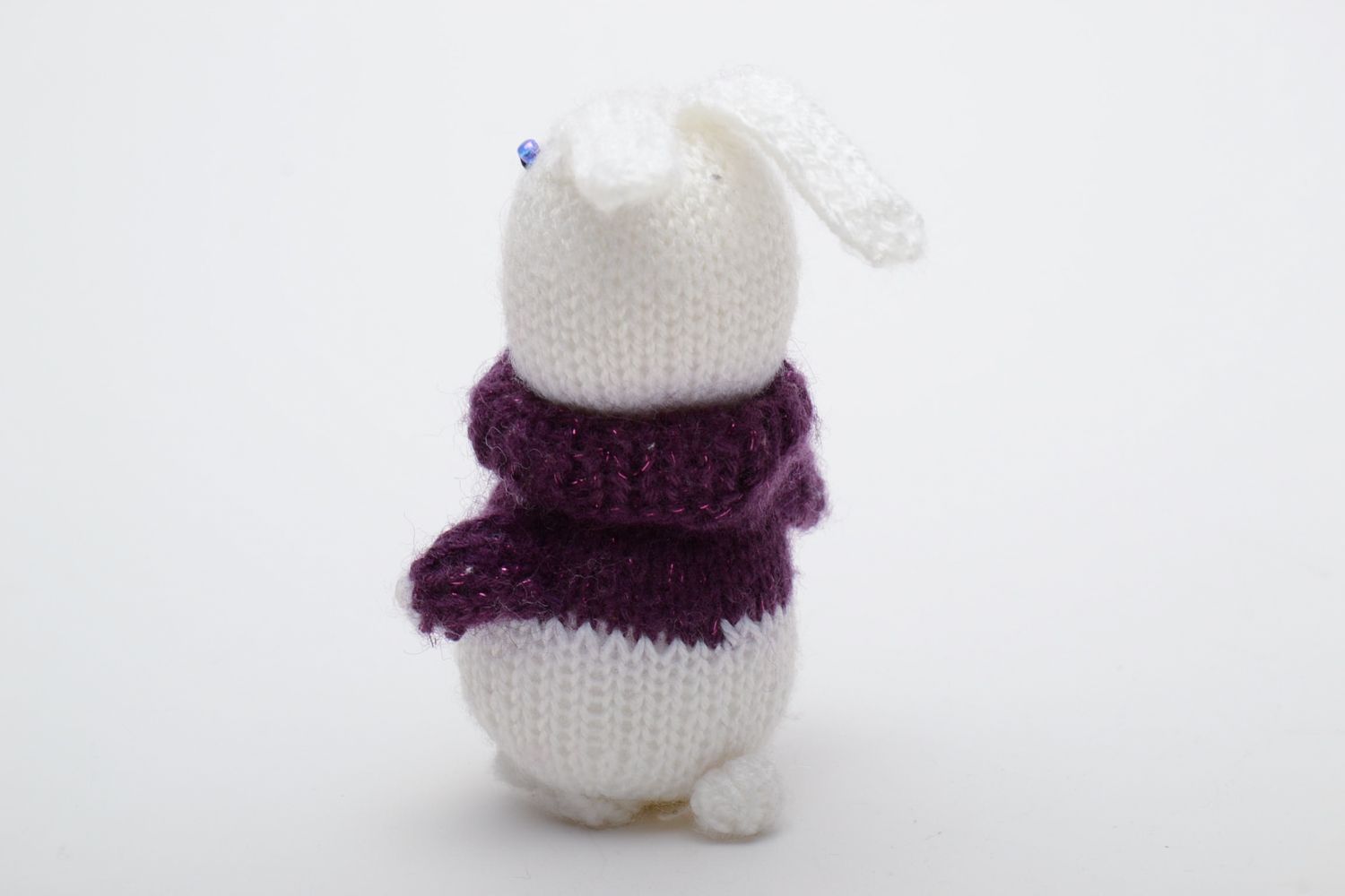 Handmade soft knitted toy photo 3