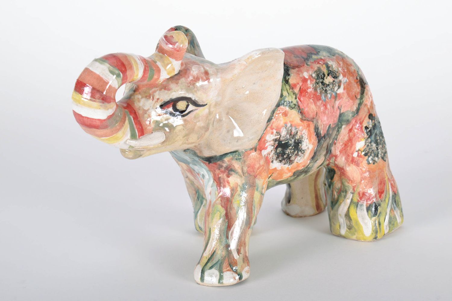 Figura de cerámica Elefante foto 2