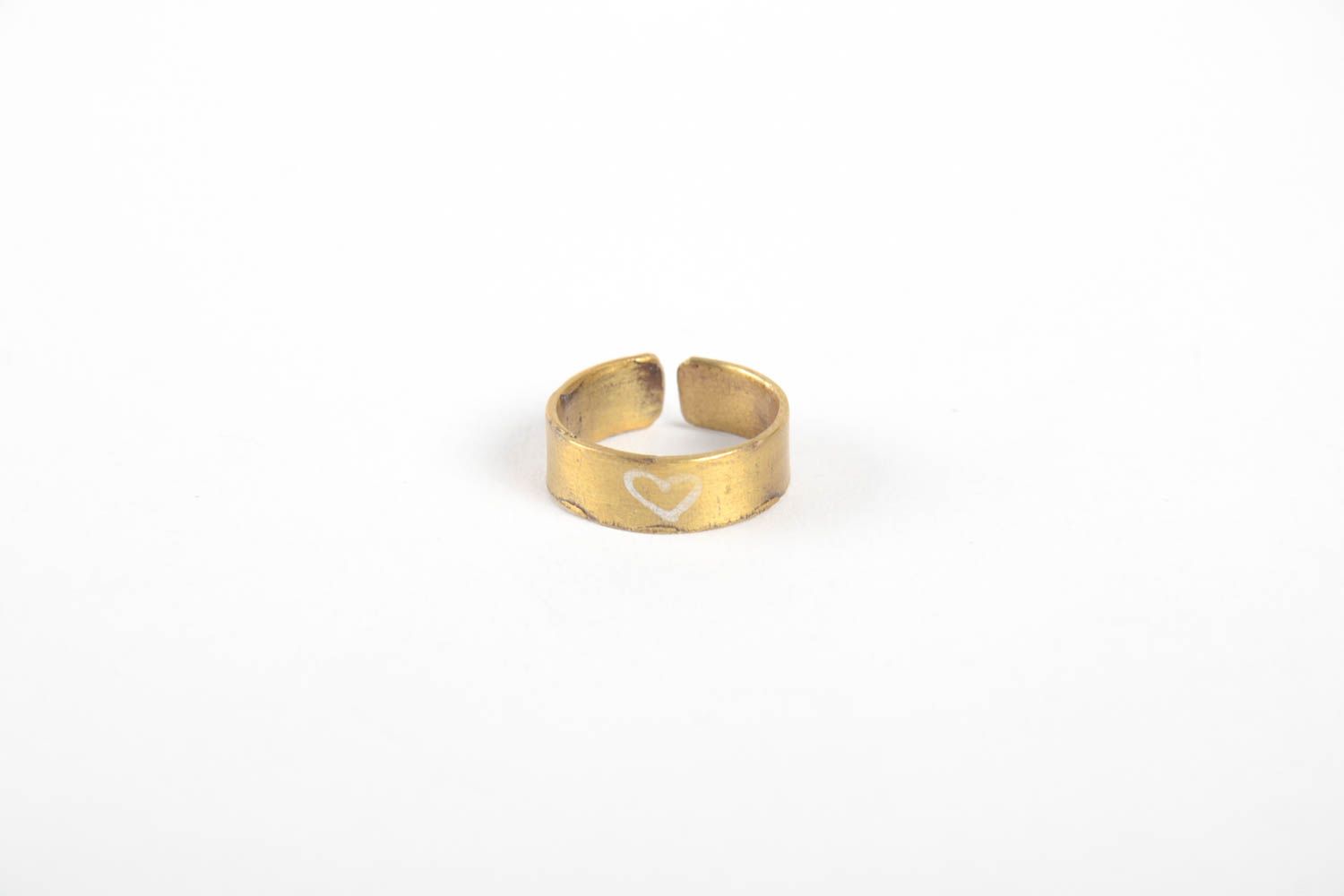 Handmade Damen Modeschmuck Kupfer Ring modisches Accessoire Geschenk für Mädchen foto 5