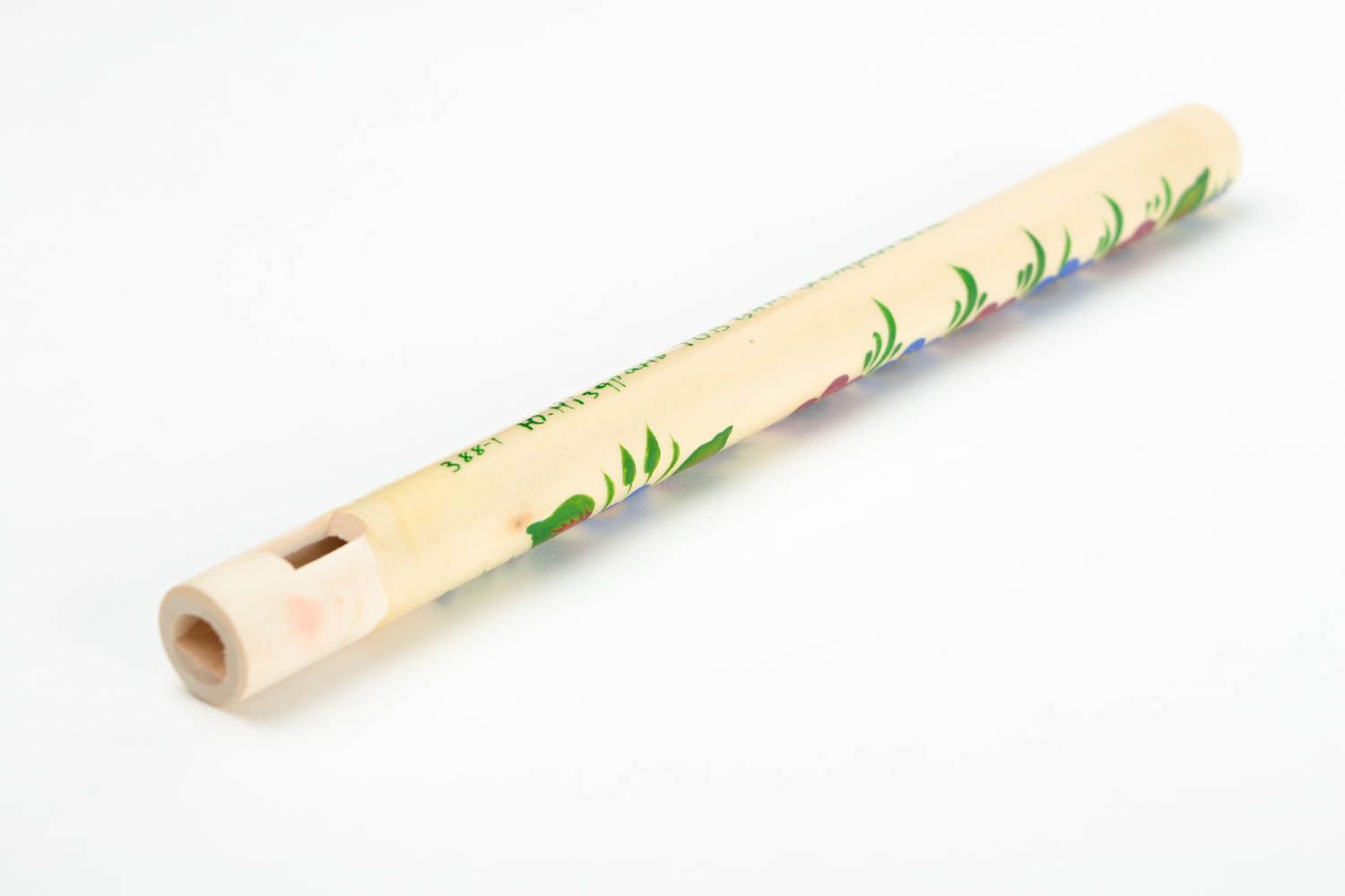 Silbatos de madera pintado instrumento musical artesanal souvenir original foto 5