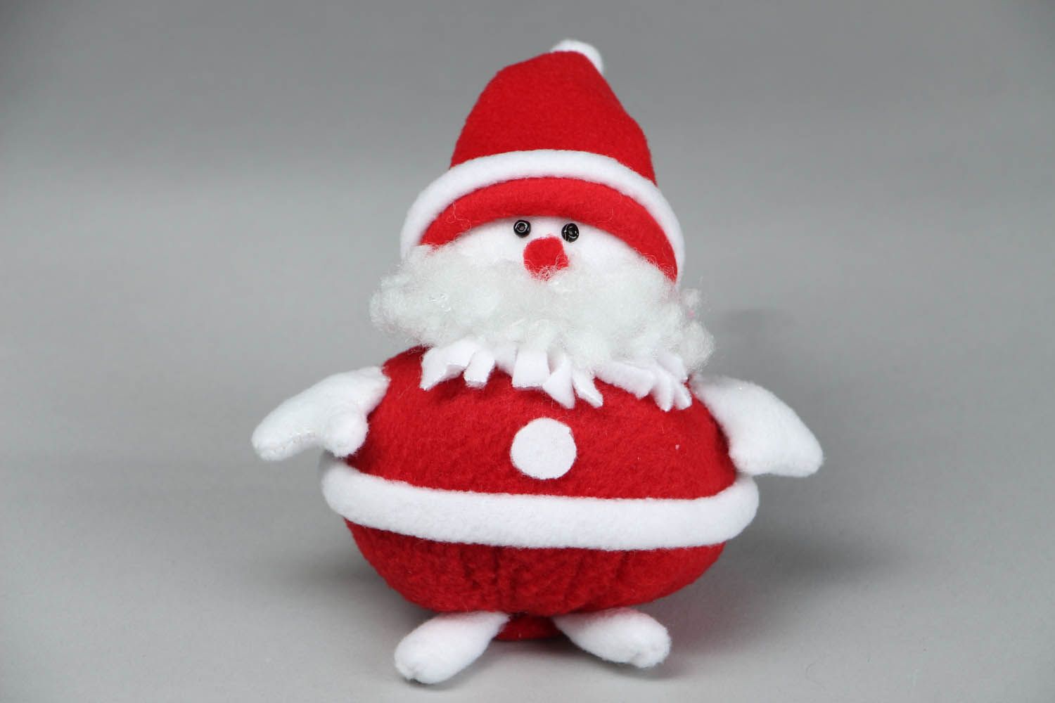 Мягкая игрушка Дед Мороз фото 1