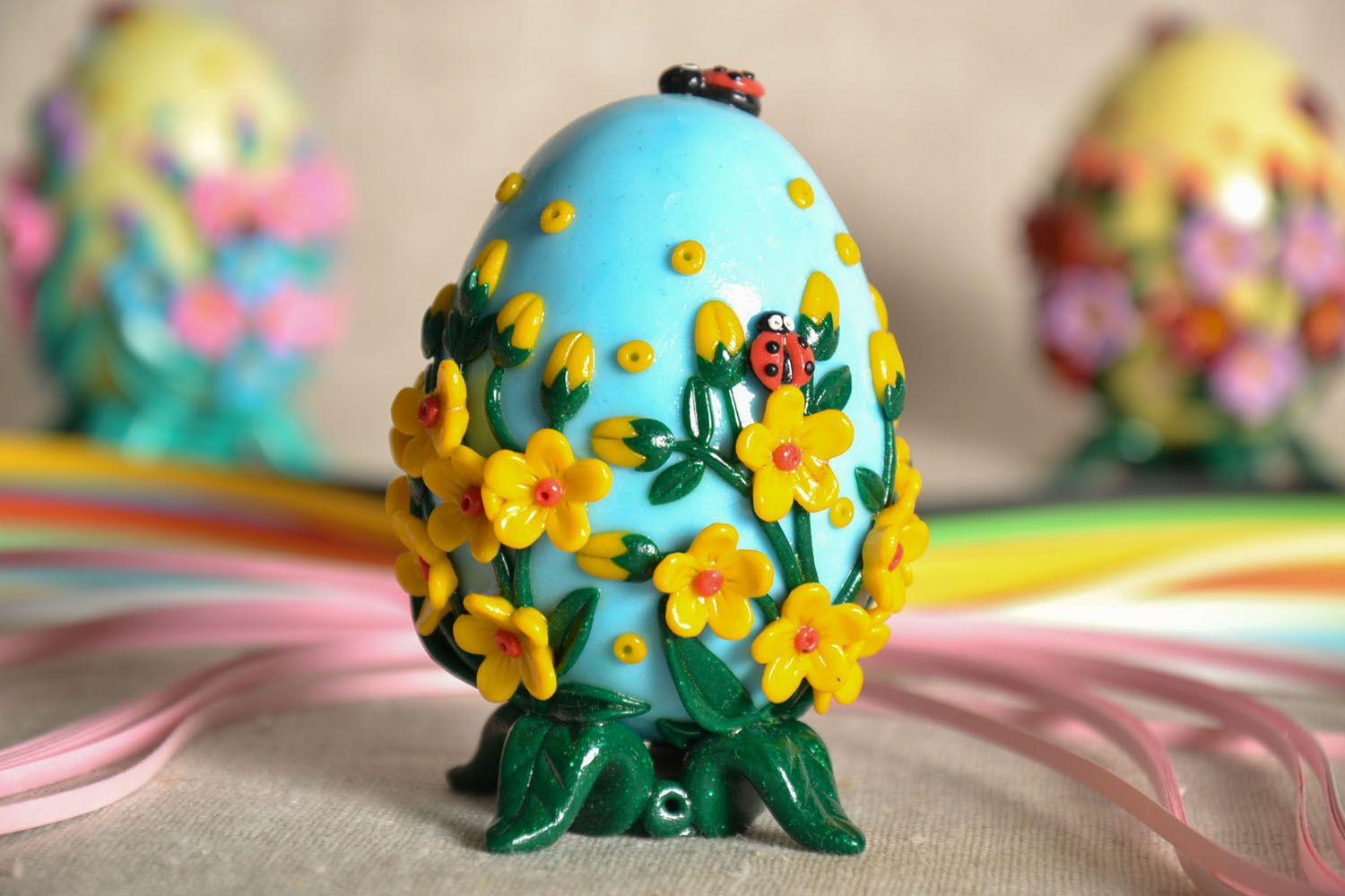 Easter egg with fretwork elements photo 1