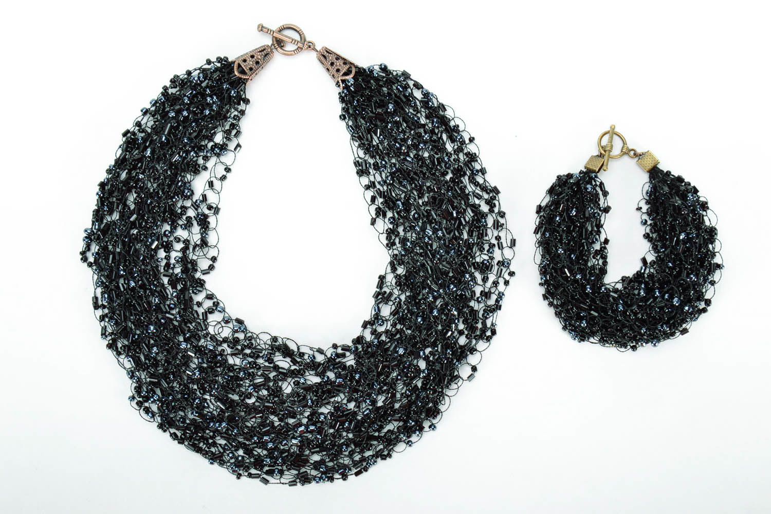 Jewelry set: necklace and bracelet photo 3