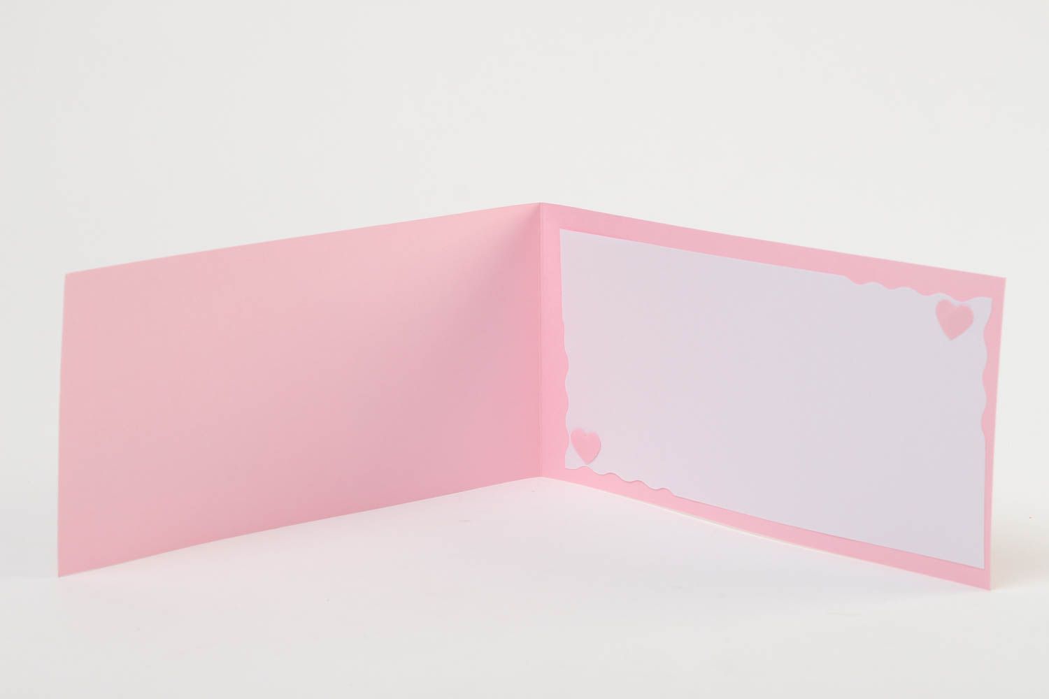 Открытка ручной работы поздравительная открытка розовая красивая открытка фото 3