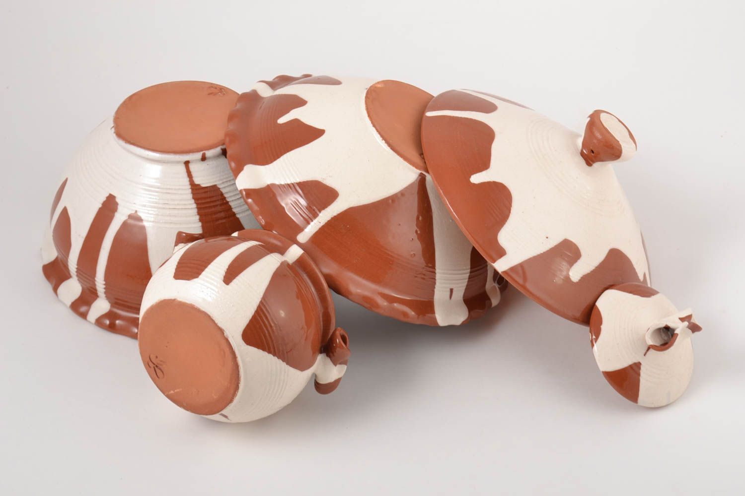 Handgemachte Keramik Geschirr Set Küchen Accessoires für Küchen Dekor Geschenk foto 5