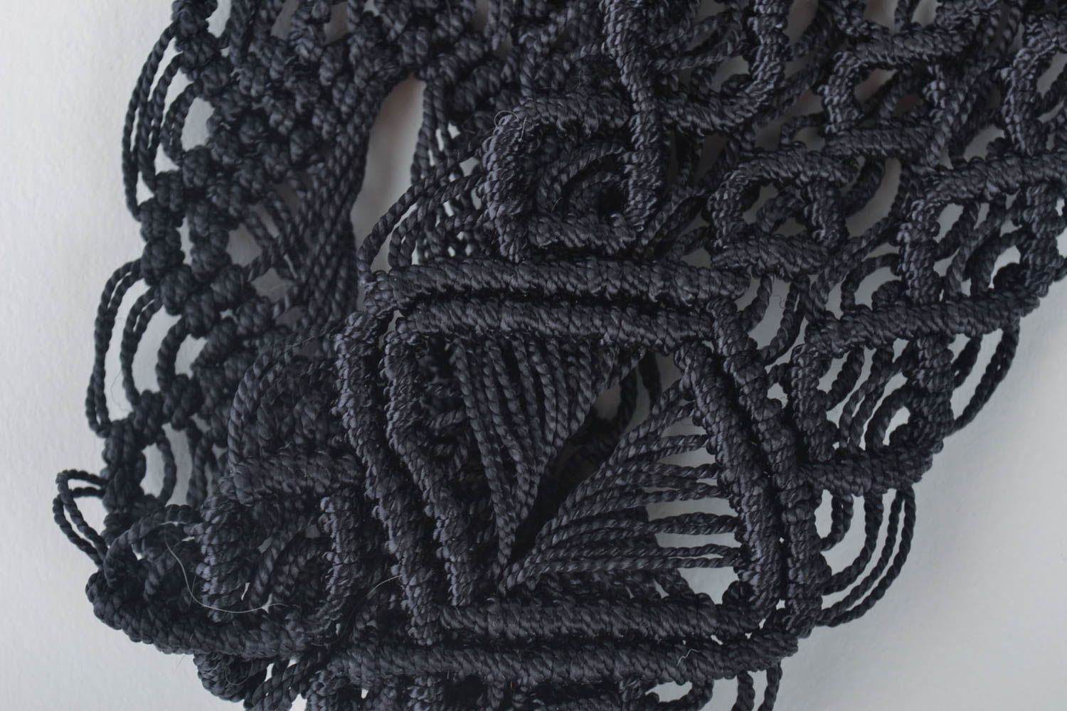 Handmade Damen Gürtel Accessoires für Frauen schwarzer geflochtener Gürtel  foto 3