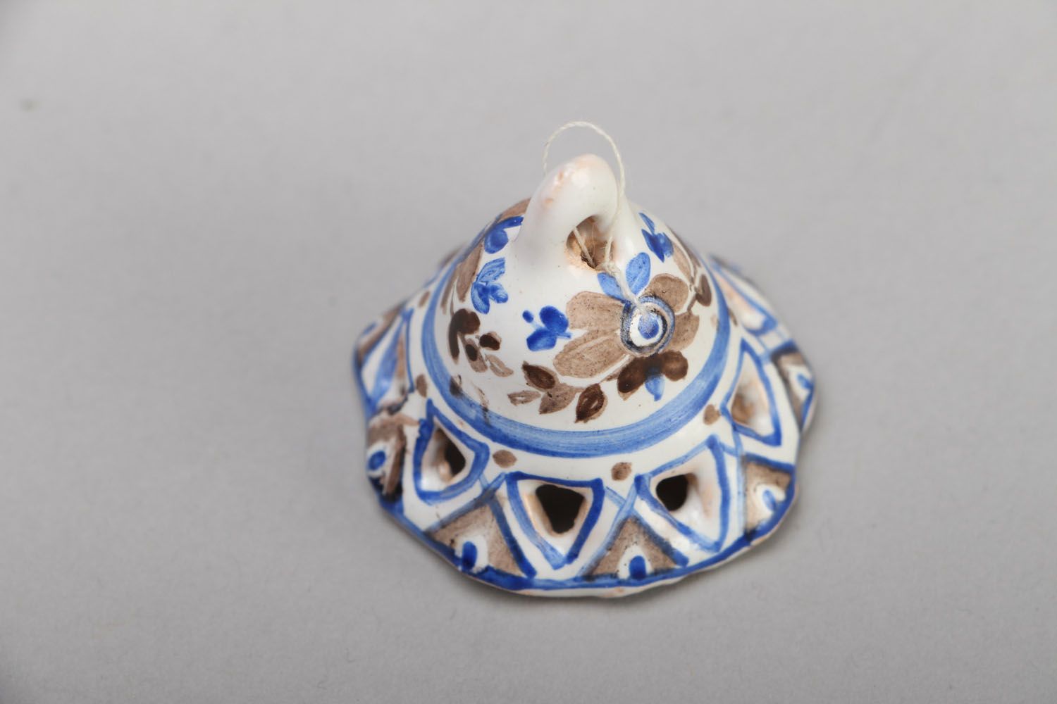 Handmade ceramic bell photo 2