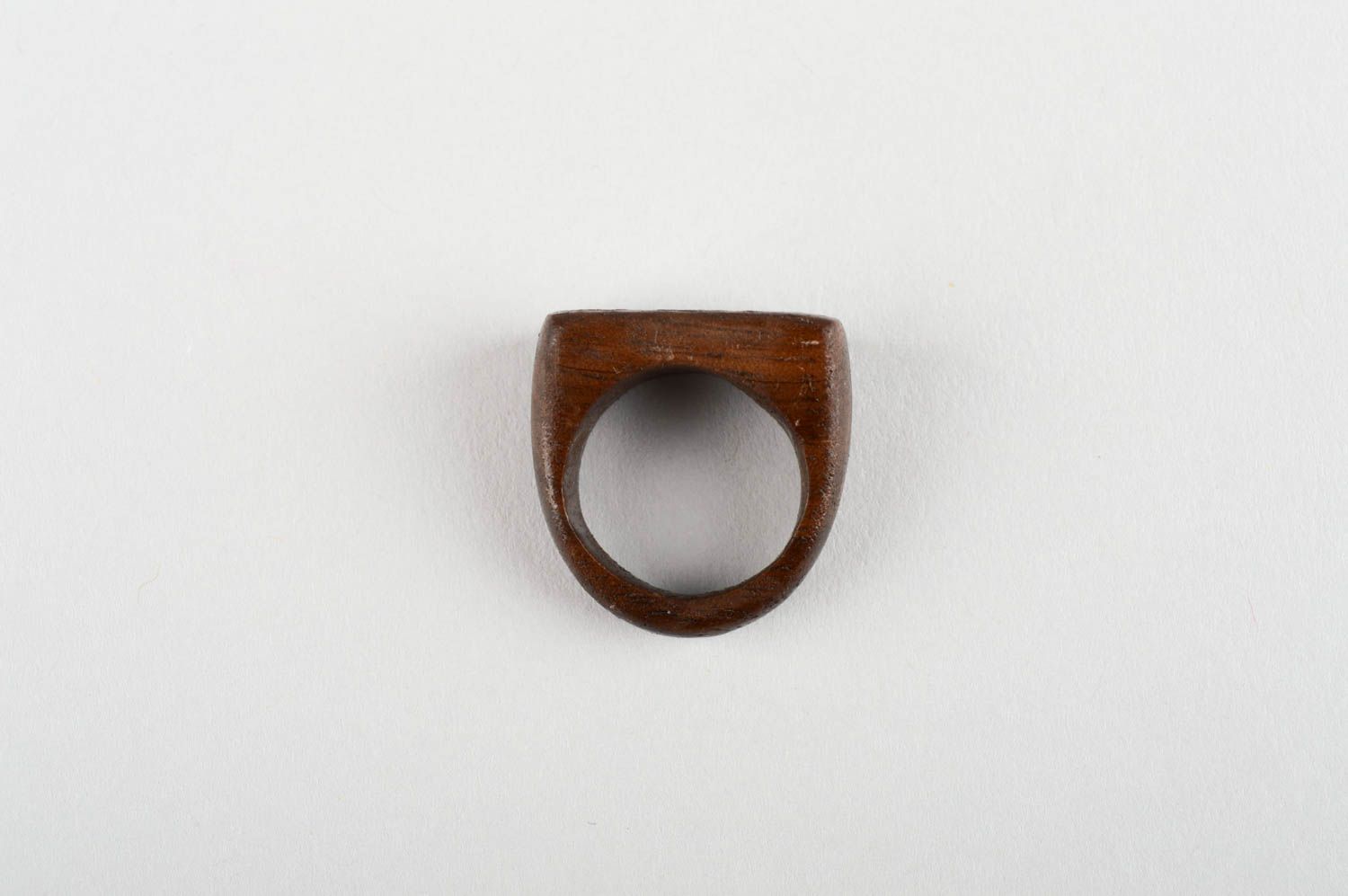 Кольцо ручной работы кольцо для девушек очень необычное изделие из дерева фото 2