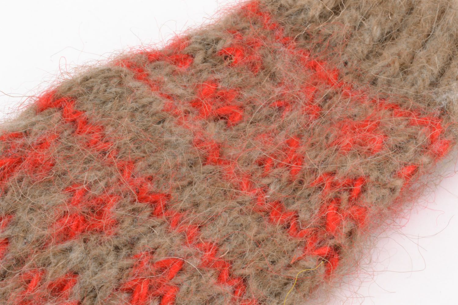 Woolen handmade mittens photo 4