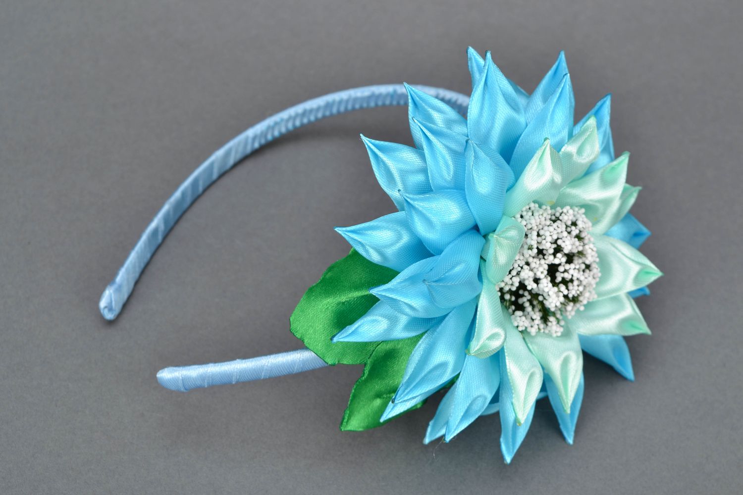 Handmade flower headband Tenderness photo 1