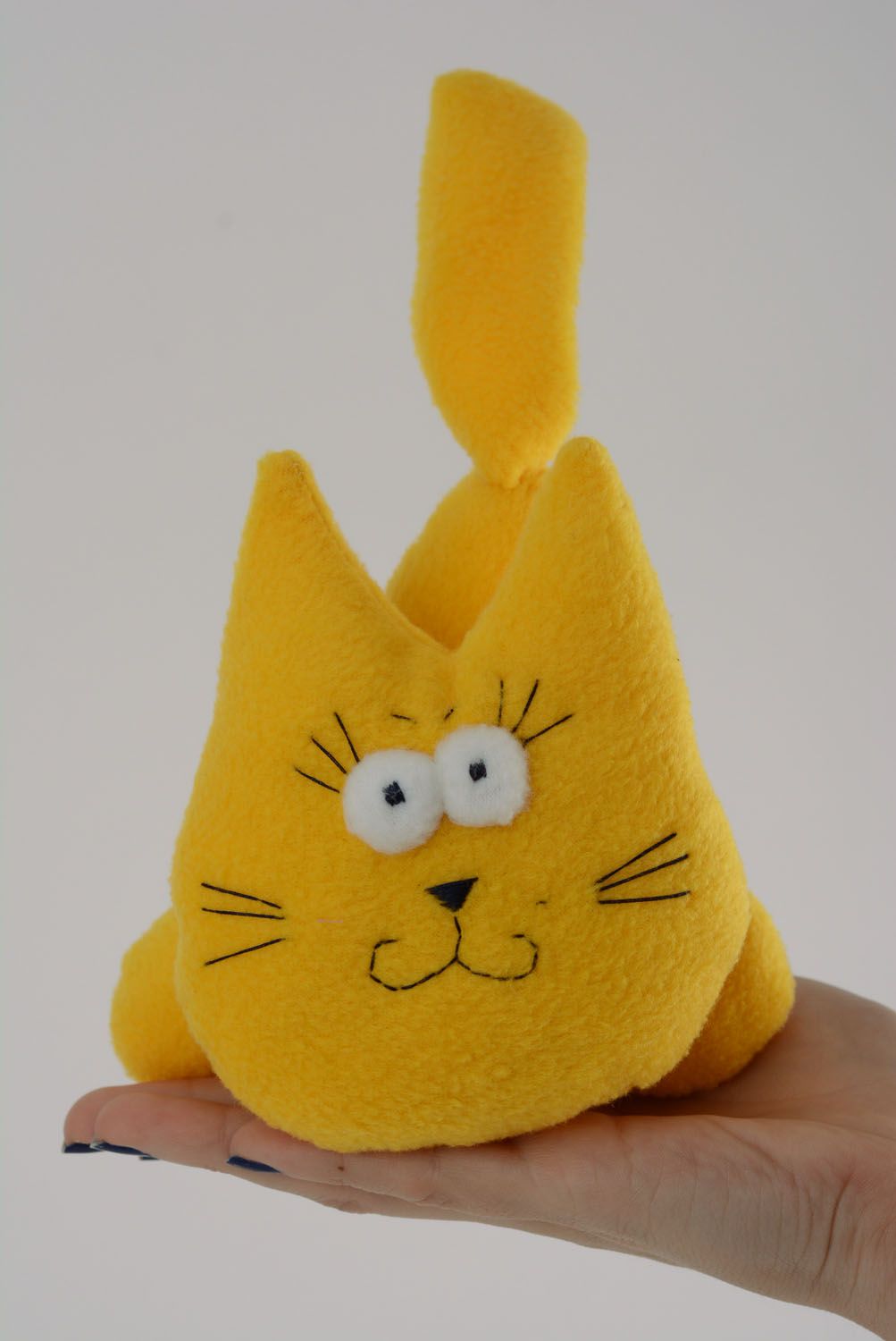 Peluche en tissu parfumée Chat jaune photo 4