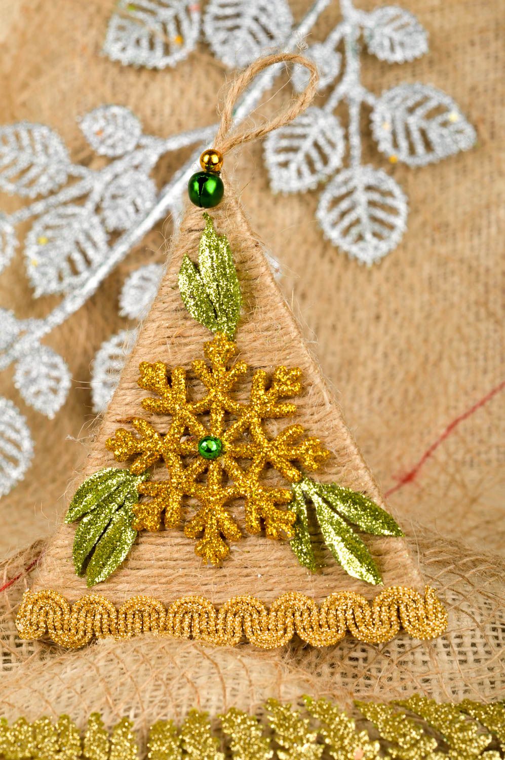 Handmade Christmas tree decoration Christmas tree pendant decorative toy photo 1