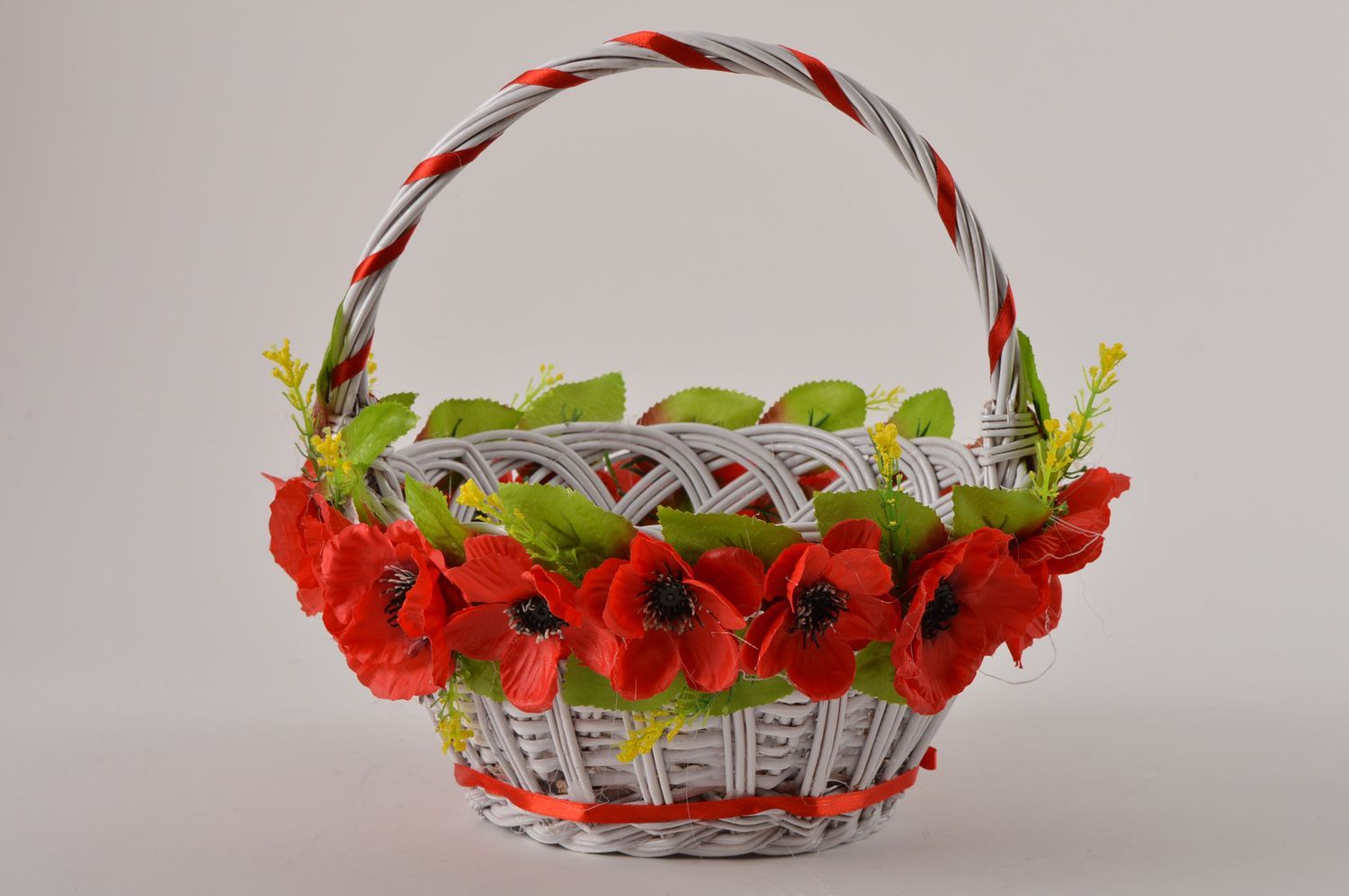 Handmade beautiful basket stylish holiday basket designer gift ideas for woman photo 2