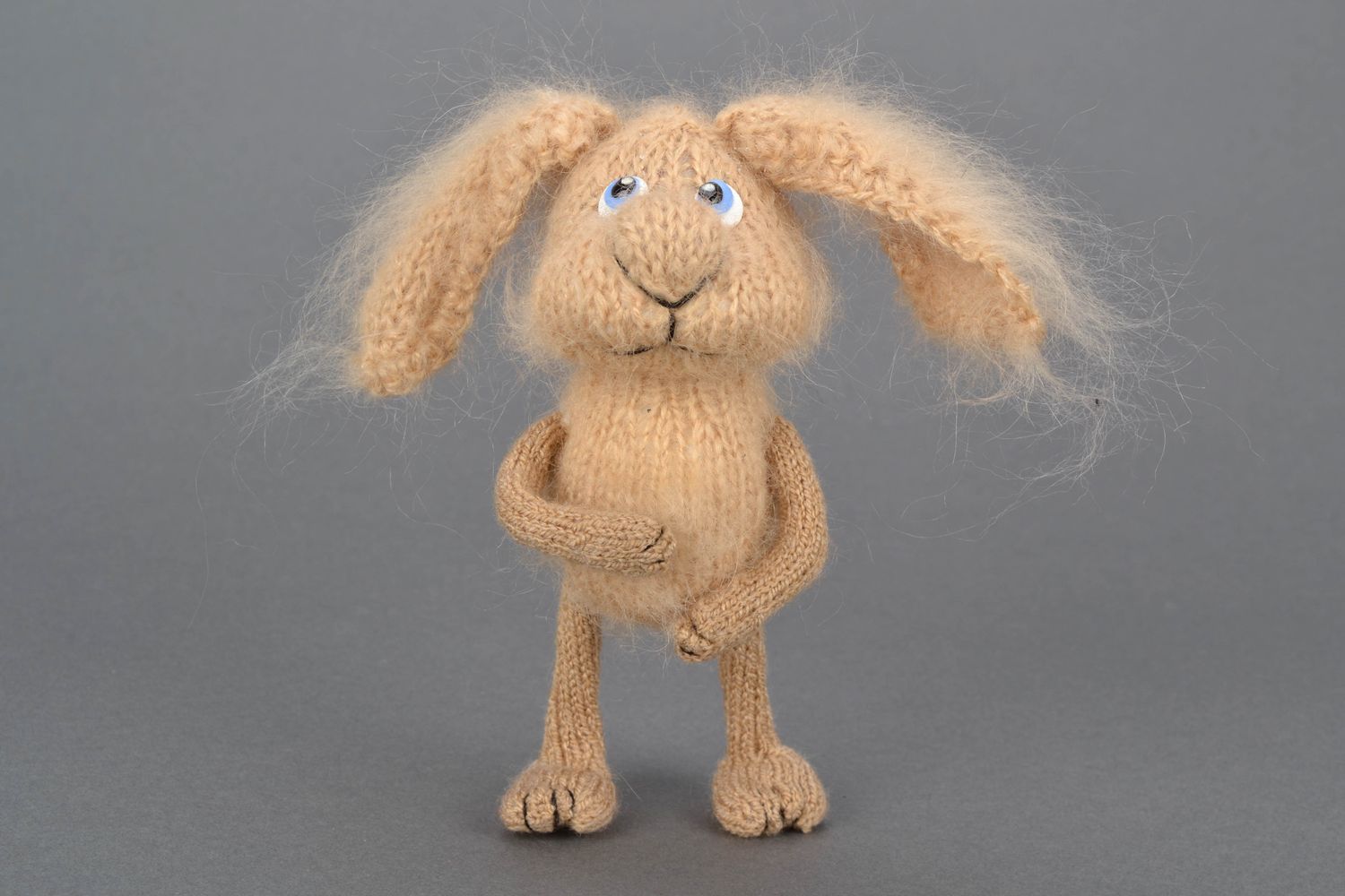 Hand crochet soft toy Rabbit photo 3