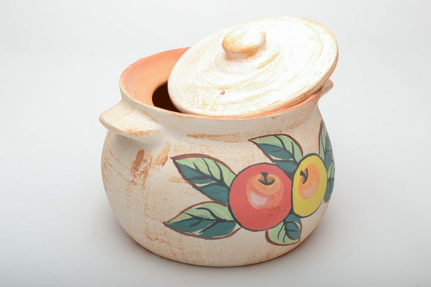 Ceramic pan with lid photo 4