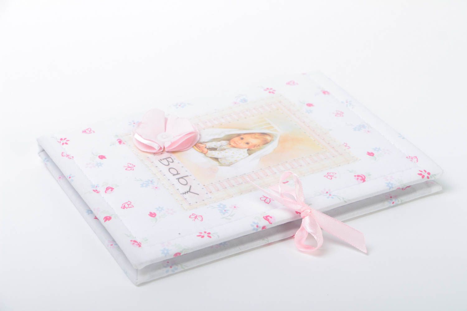 Handmade Designer Notizbuch Geschenk für Frauen Scrapbooking Notizbuch Baby foto 2