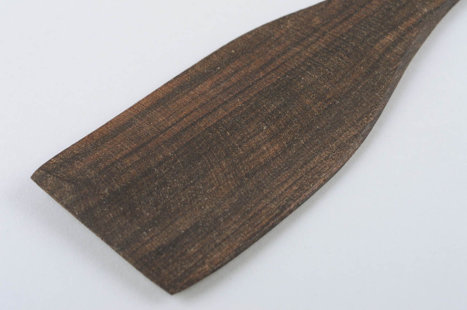 Аксессуар для кухни ручная работа деревянная утварь из ореха деревянная лопатка фото 3