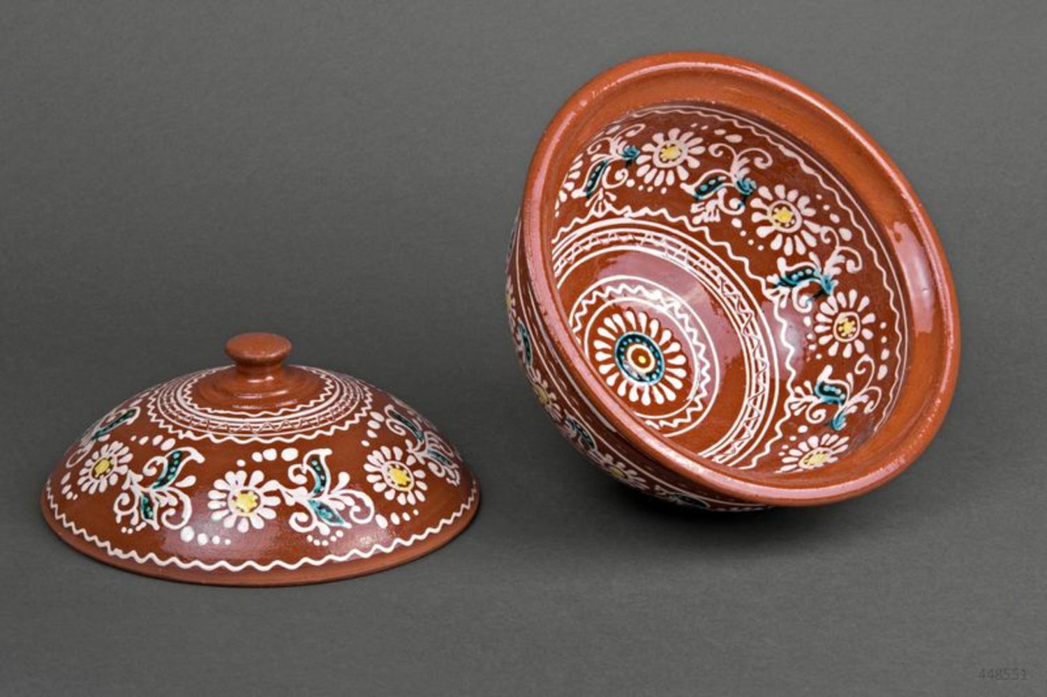 Ceramic decorative bowl photo 4