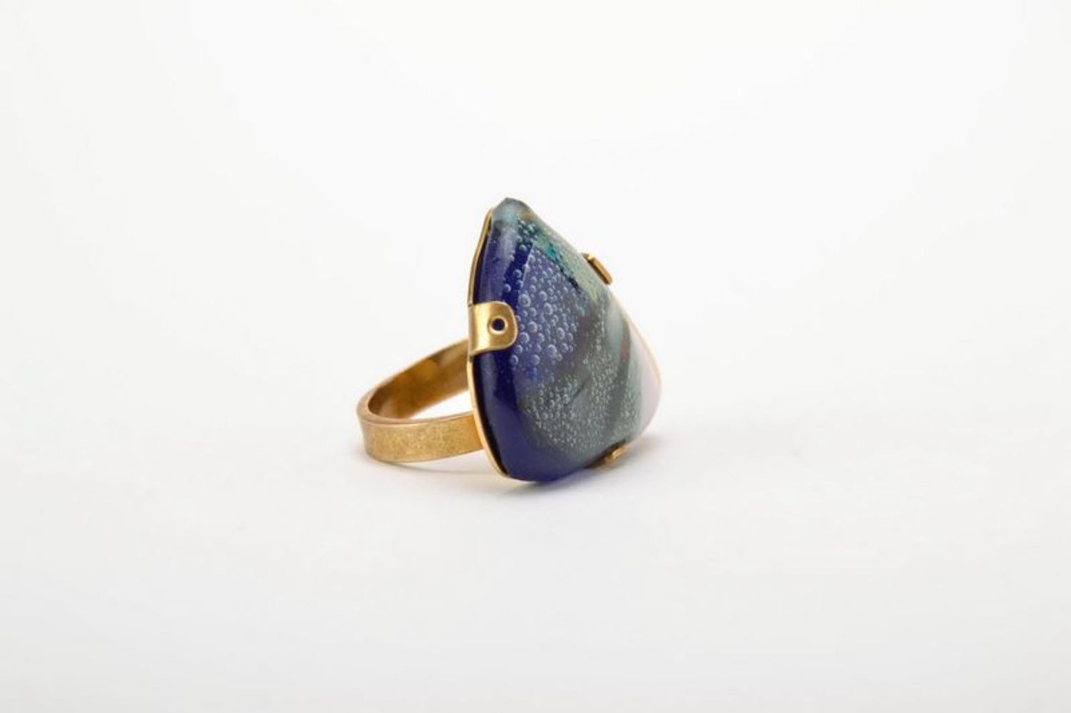 Blue seal ring photo 1