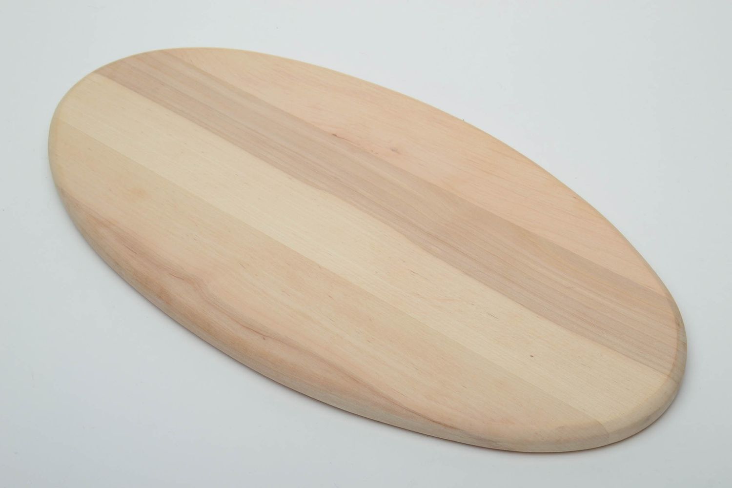 Ovales Tablett aus Holz foto 4