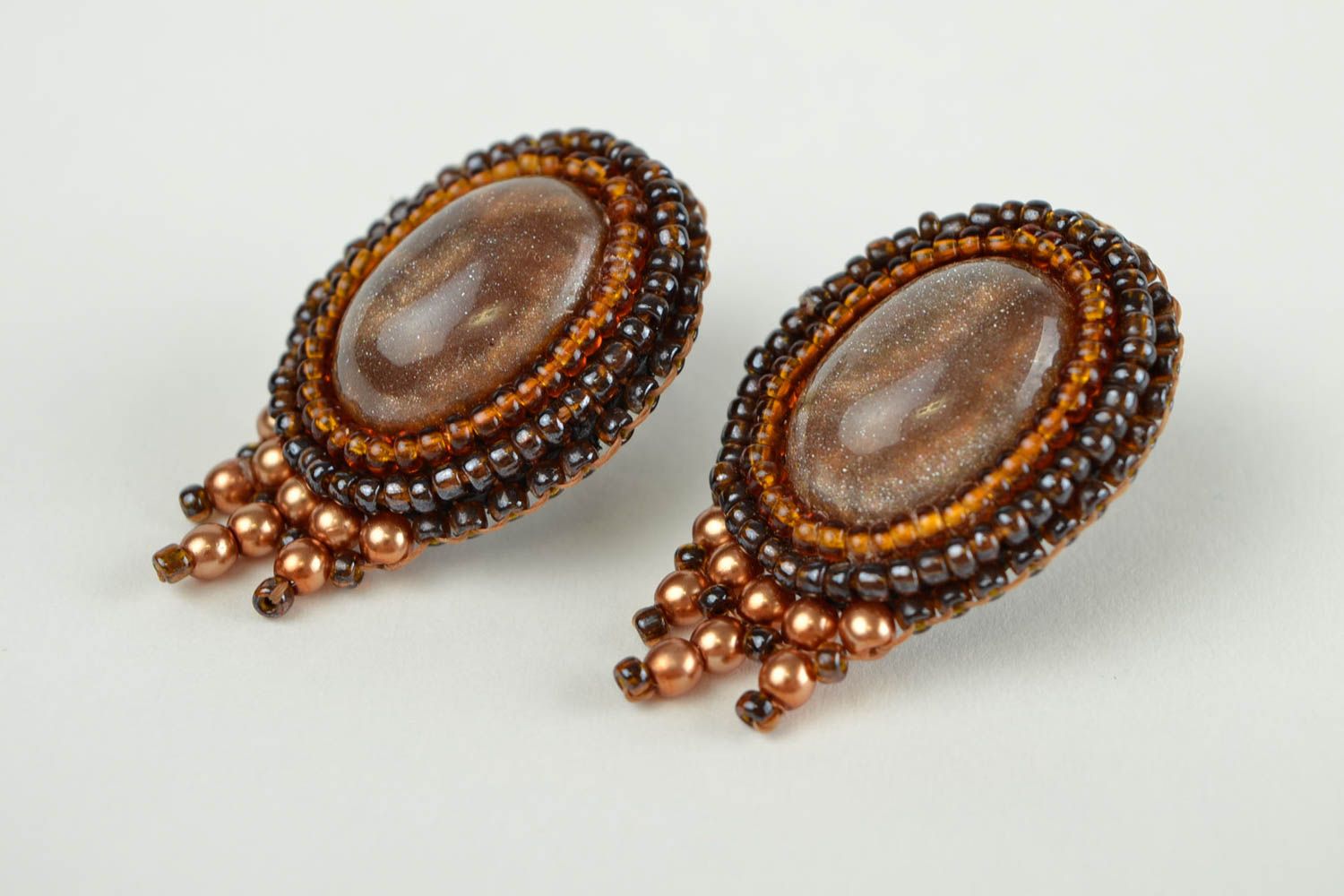 Handmade earrings beaded earrings design jewelry women fashion girl gifts  photo 4